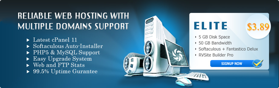 Hostlx Shared Hosting - Elite Series