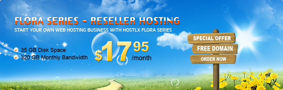 Hostlx Reseller Hosting - Flora Series
